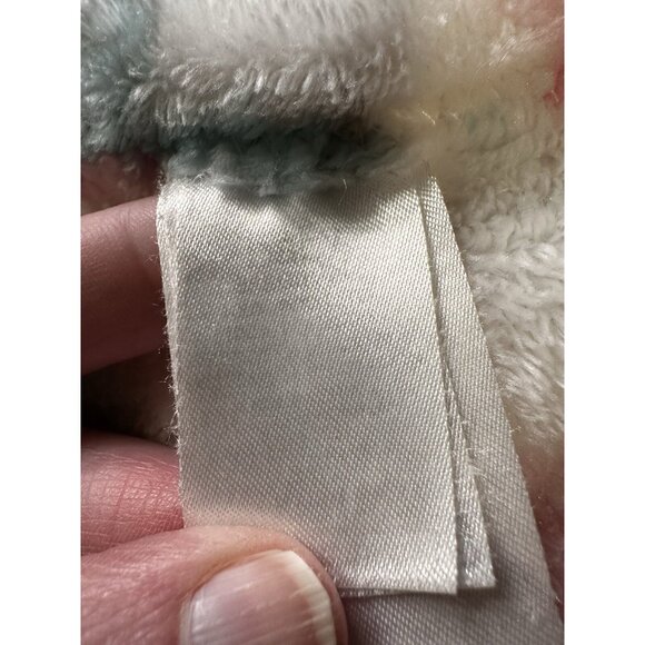 Baby Essentials Vtg Pink Roses Flowers Floral Security Baby Blanket Fleece 30” - Picture 5 of 16